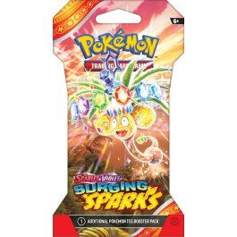 Pokemon Scarlet and Violet Surging Sparks Sleeved Booster